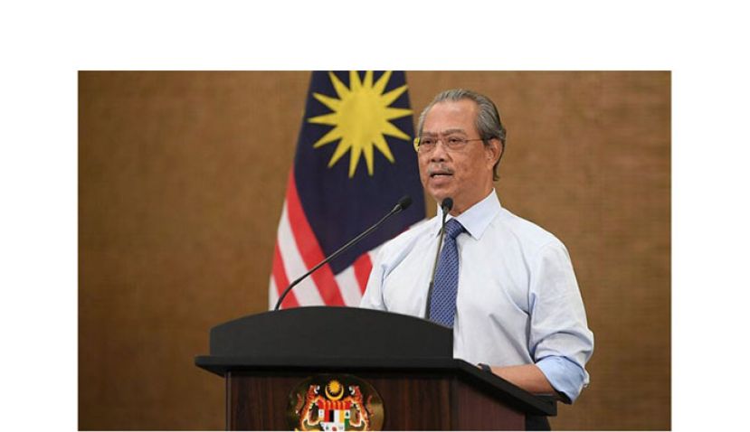 首相丹斯里慕尤丁。