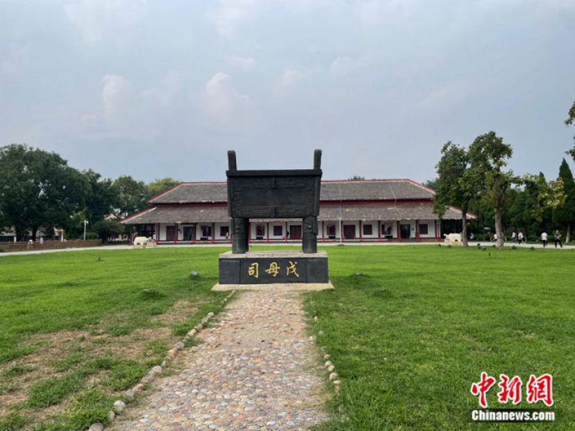 殷墟宫殿宗庙遗址。