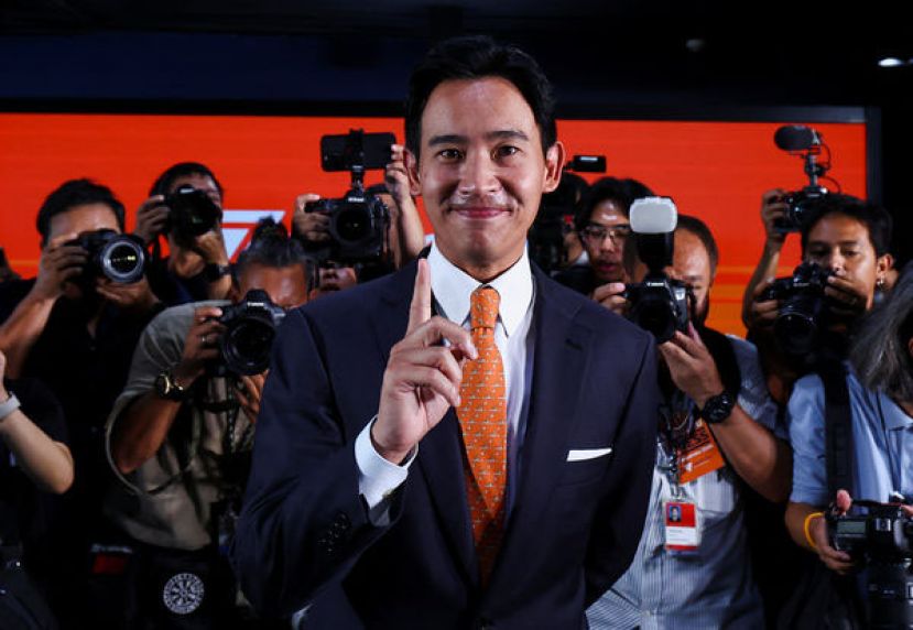 泰国改革派前进党领导人皮塔。