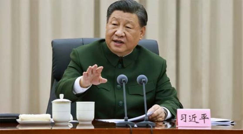 习近平：坚决捍卫中国领土主权和海洋权益。