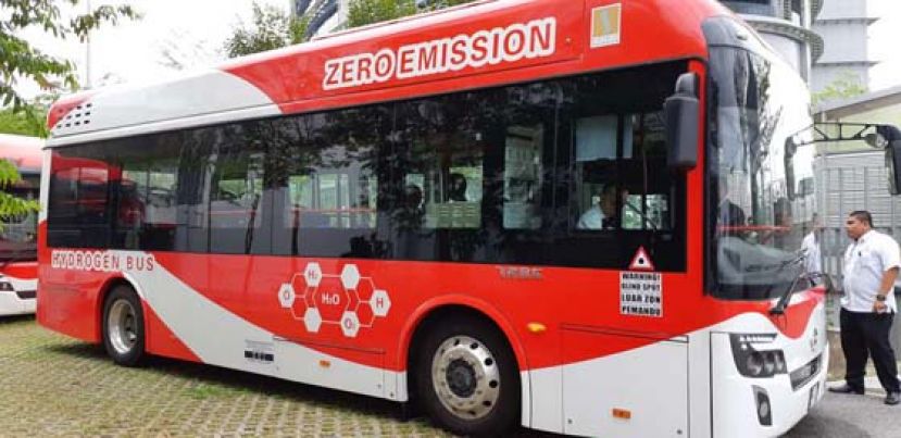 古晋氢气巴士。