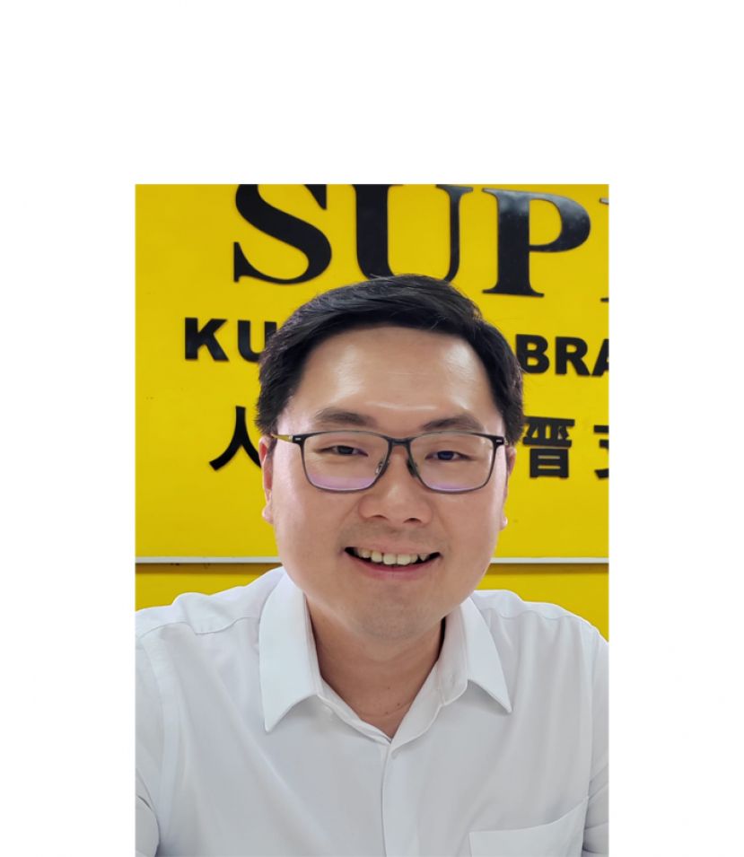 人联党古晋支部&ldquo;草根行动组&rdquo;主任黄笃荣。