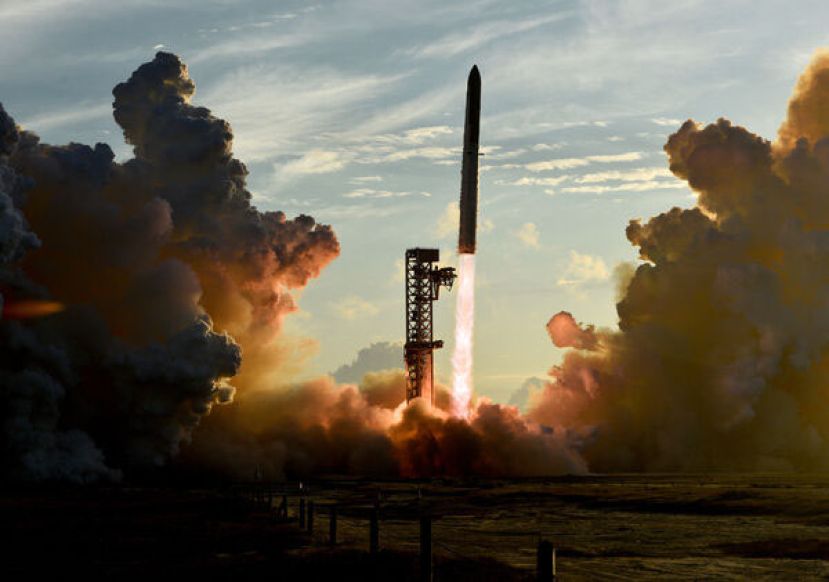 SpaceX星舰首进地球轨道。