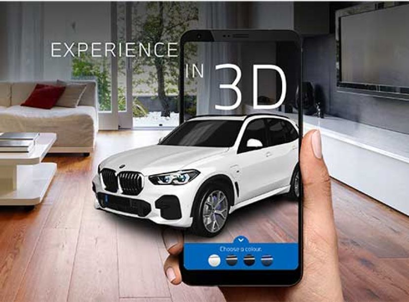 优质汽车制造商首度推出全新BMW X5 xDrive45e M Sport扩增实境（AR）即时体验。