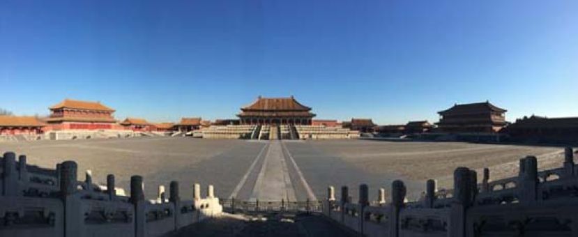 太和殿广场全景。