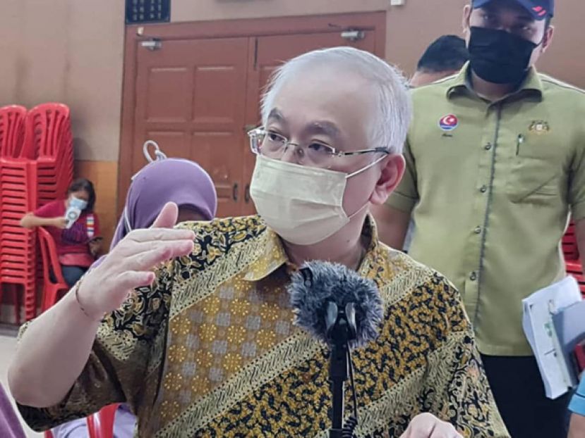 交通部长拿督斯里魏家祥。