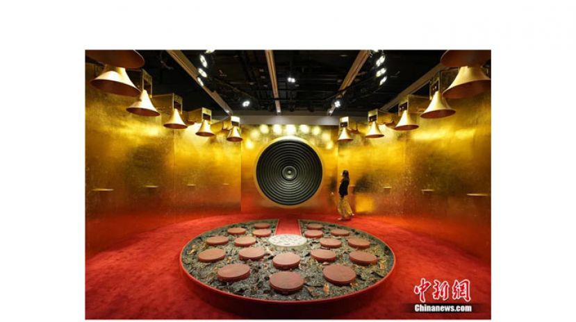 正在布展中的香港故宫文化博物馆第七展厅。