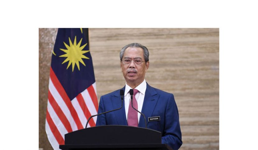 首相丹斯里慕尤丁。