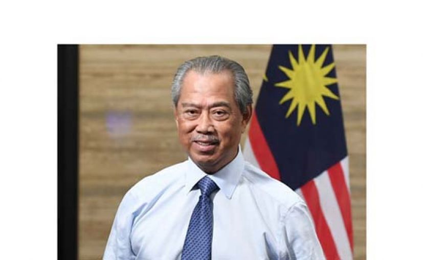 首相丹斯里慕尤丁。