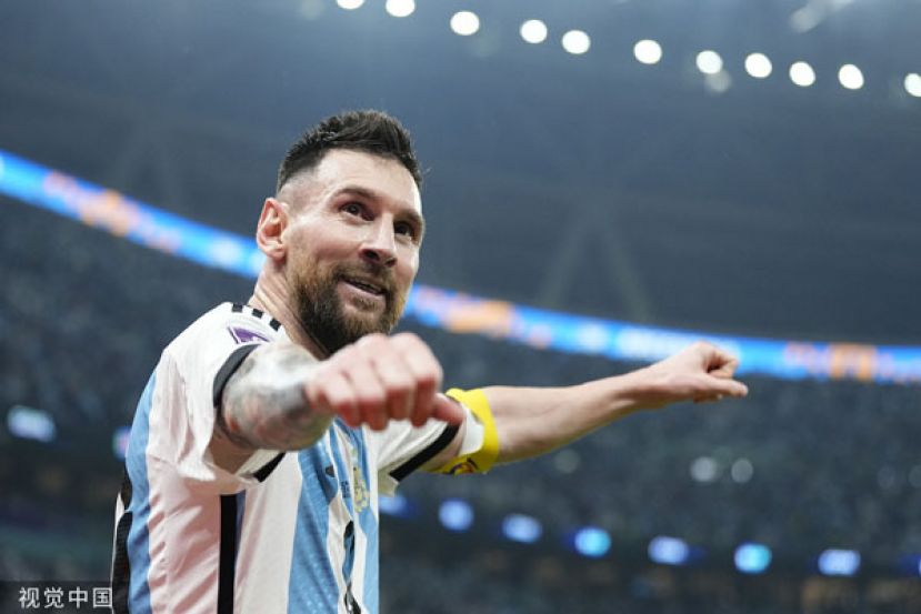 梅西创下多项纪录，同时成功挺进决赛。