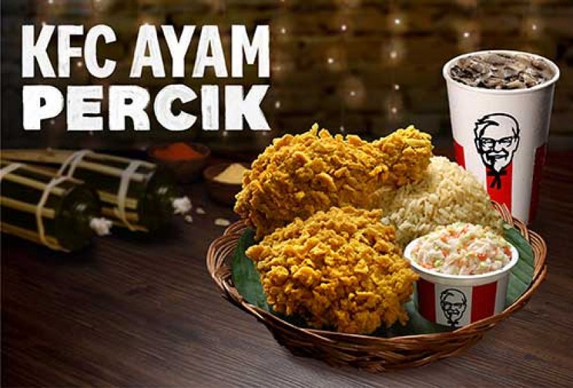 全新KFC AYAM PERCIK 这个斋戒月及开斋节刺激您的味蕾