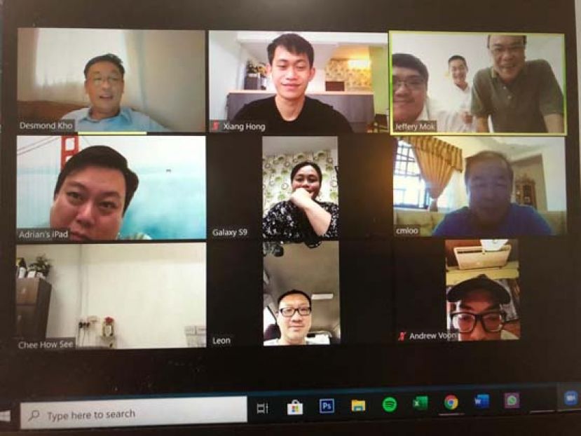 人民公正党实旦宾区部委员会本月14日举行视讯会议，作出集体退党的共识。