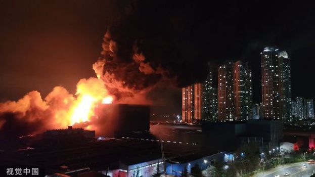 韩泰轮胎大田厂12日晚间传出严重火灾，消防当局经过13个小时才扑灭主要火势。