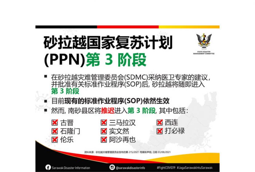 砂南区暂不进入国家复苏第3阶段。