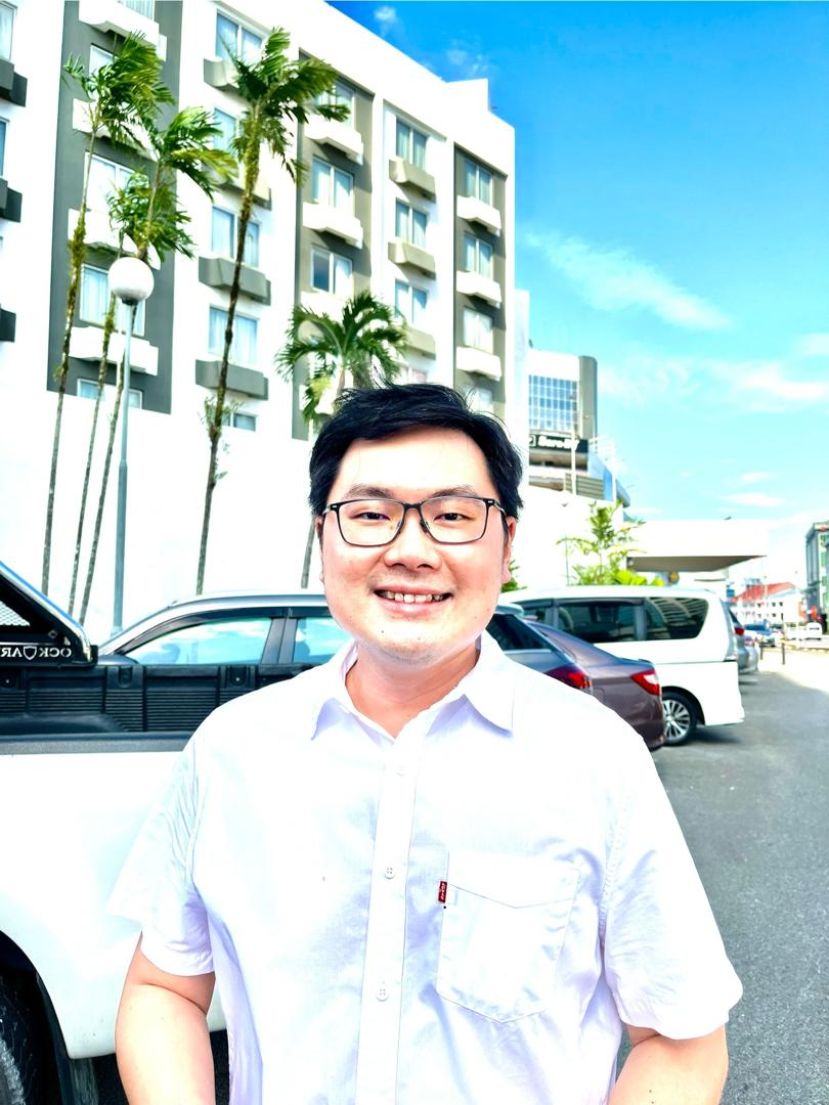 人联党古晋支部青年团团长黄笃荣。