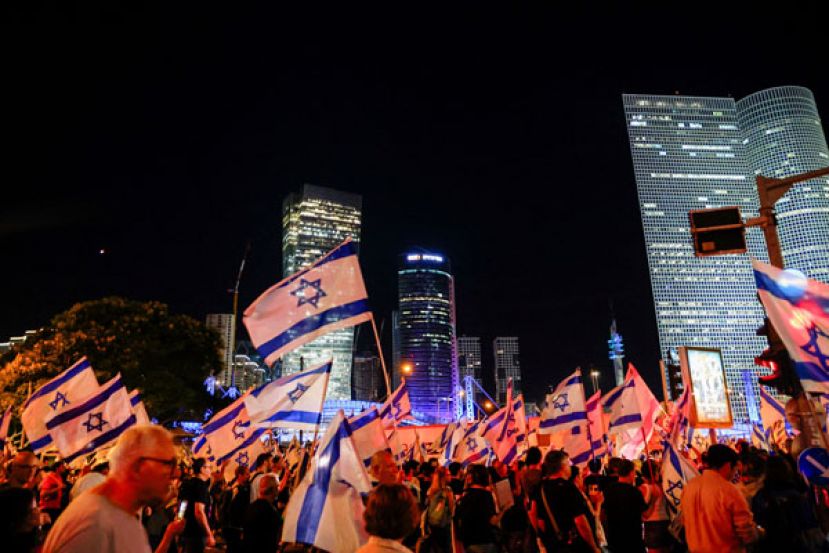 以色列再爆示威游行。