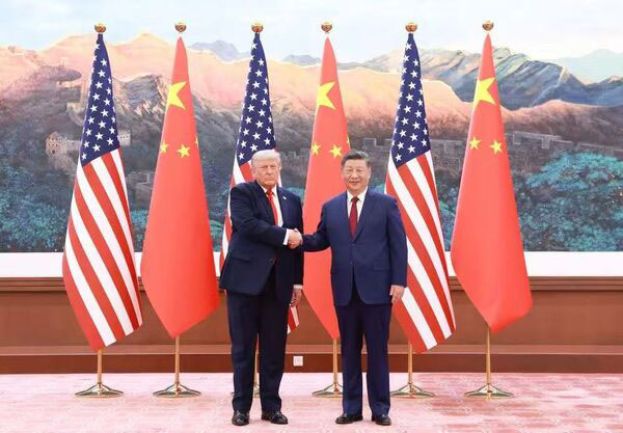 习特会14日在北京登场，特朗普指出习近平是伟大的领导人。