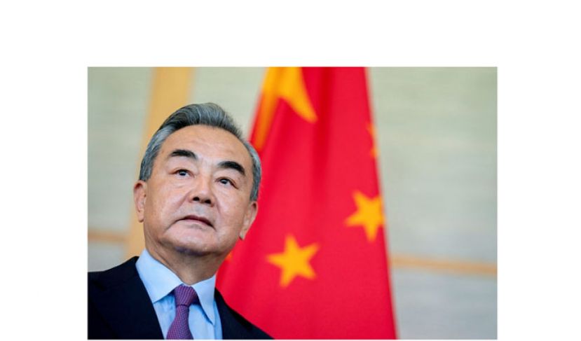 中国外长王毅。