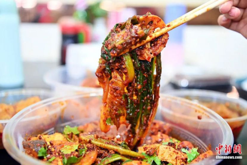 天水麻辣烫，色香&ldquo;撩人&rdquo;。