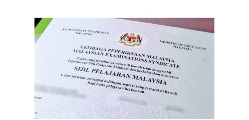 大马教育文凭SPM　成绩6月10日放榜