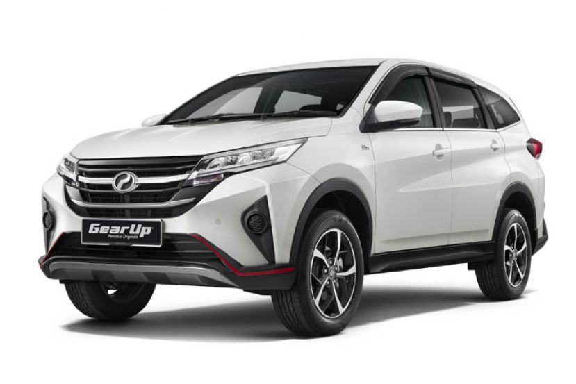 Perodua Aruz SUV 推出新 GearUp 配件