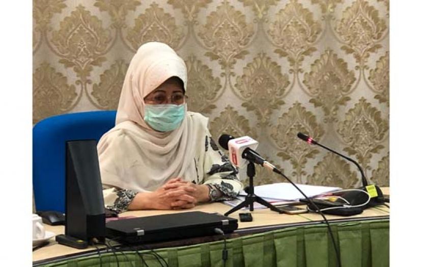 砂福利、社会和谐、妇女、家庭与学前教育部长拿督斯里陈赛明。