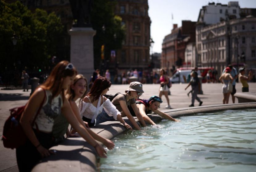 英国今年热浪严重。