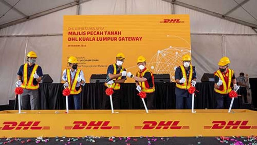 DHL Express举办动土仪式，于吉隆坡国际机场建全自动分拣关口。