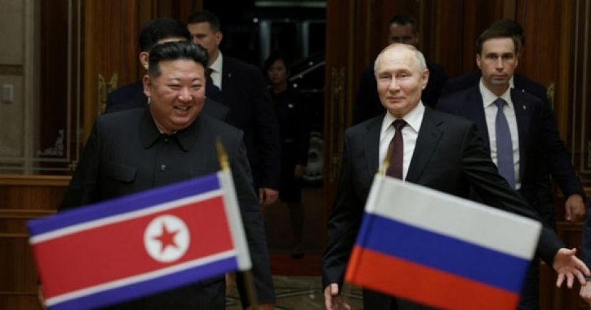 金正恩致电普京：朝鲜永远同俄罗斯在一起
