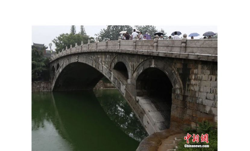 赵州桥。