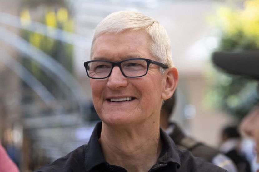 苹果公司执行长库克。