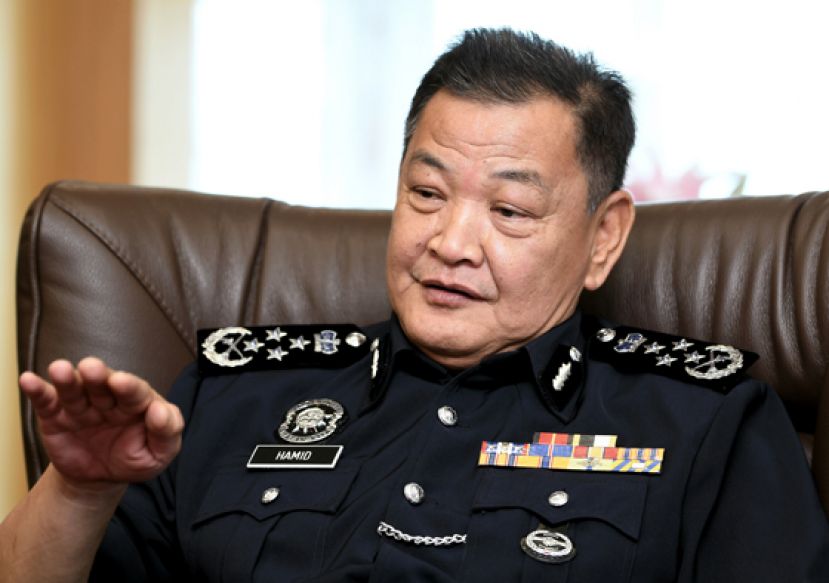 警察总长丹斯里阿都哈密。