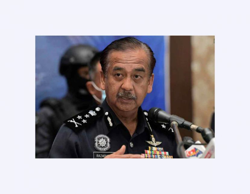 武吉阿曼肃毒局总监拿督拉扎鲁丁。