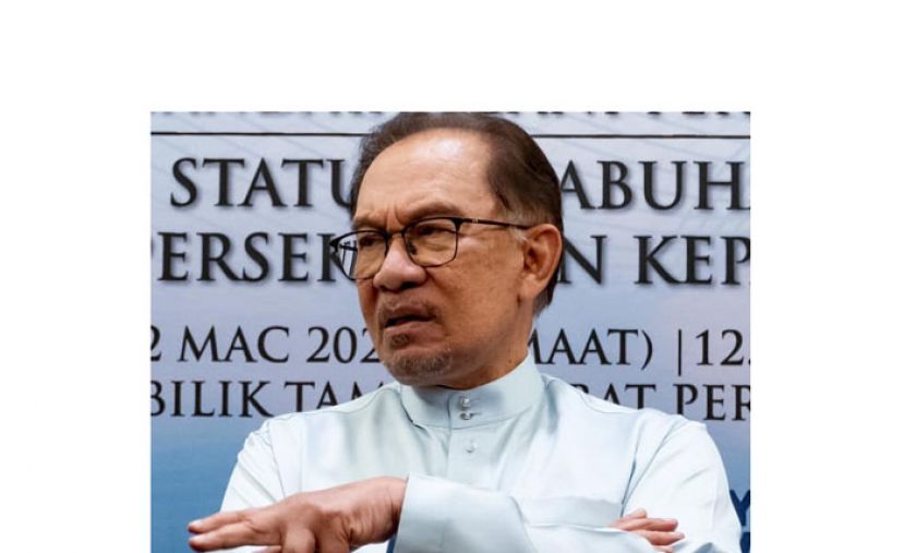 首相拿督斯里安华。