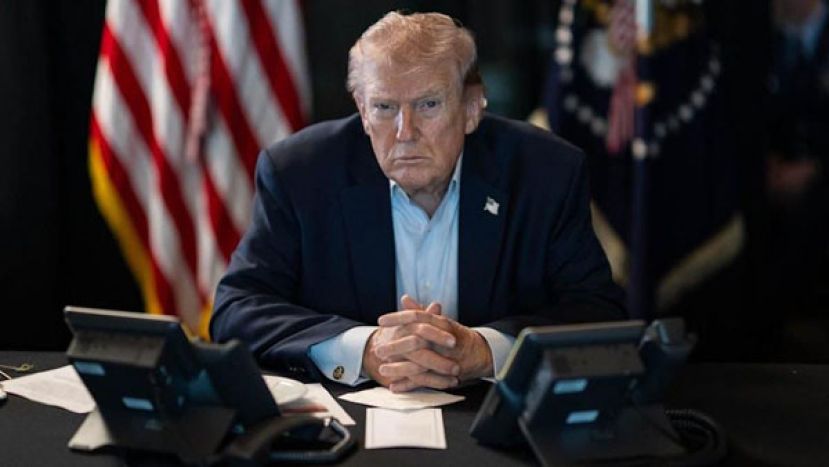 特朗普10日表示，荷莫兹海峡很快就会重新开启。