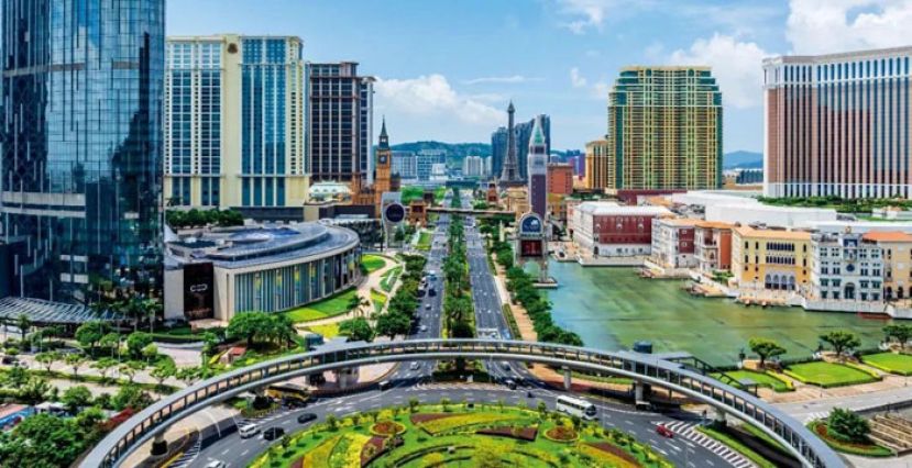 澳门路氹金光大道。