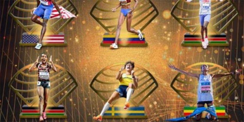 六人当选2023年世界田联最佳运动员。