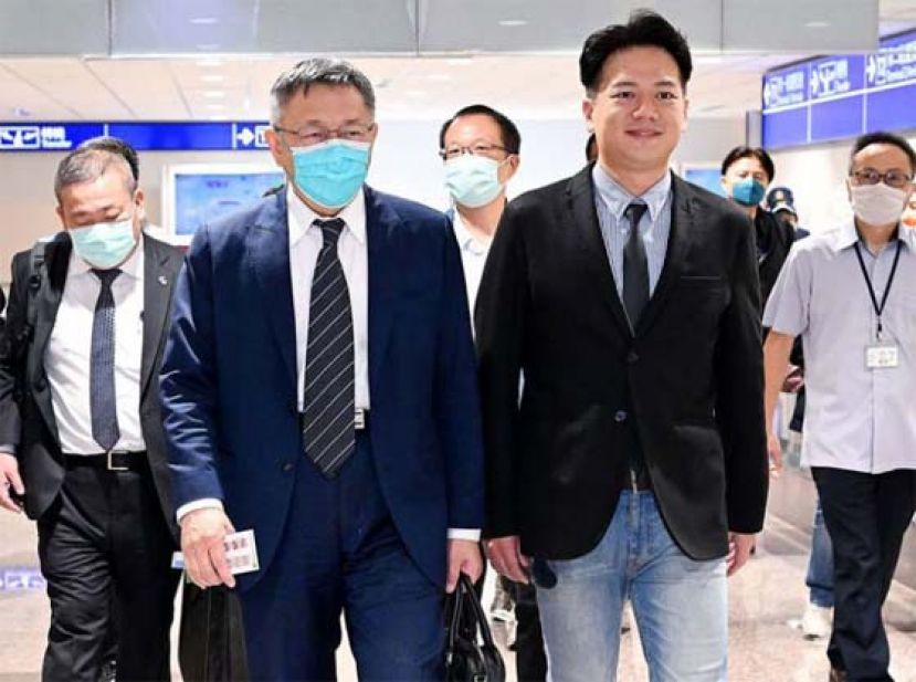 台总统选举蓝白合 柯文哲：民调赢者当正。
