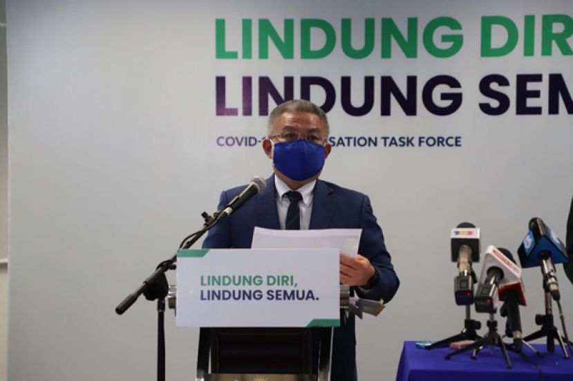 卫生部长拿督斯里阿汉巴巴。