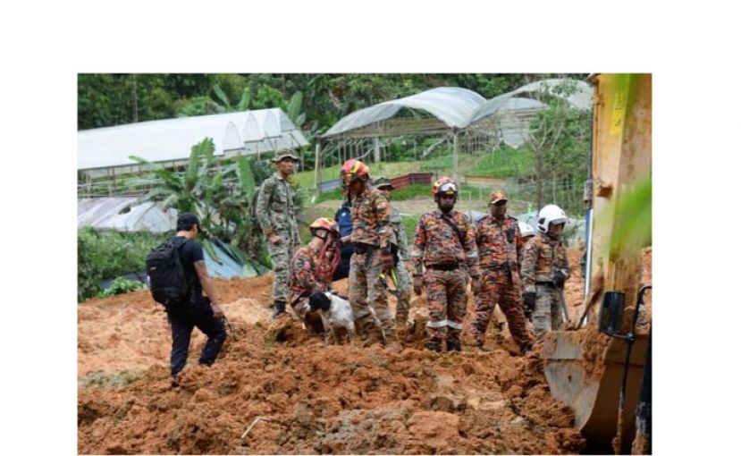 《巴冬加里营地土崩》搜救队再寻获1男子遗体
