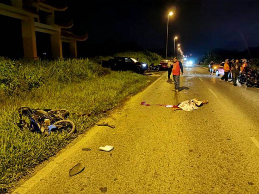 死亡车祸现场。