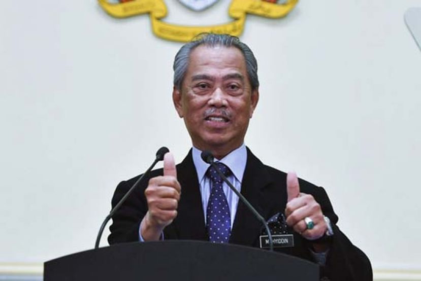 首相丹斯里慕尤丁。