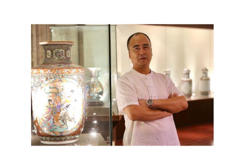工艺美术大师谭广辉：改革开放救了广彩