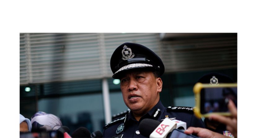 吉隆坡总警长拿督鲁斯迪。