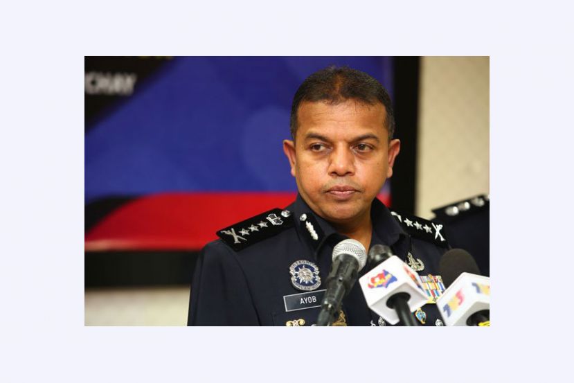 柔州总警长拿督阿育甘。