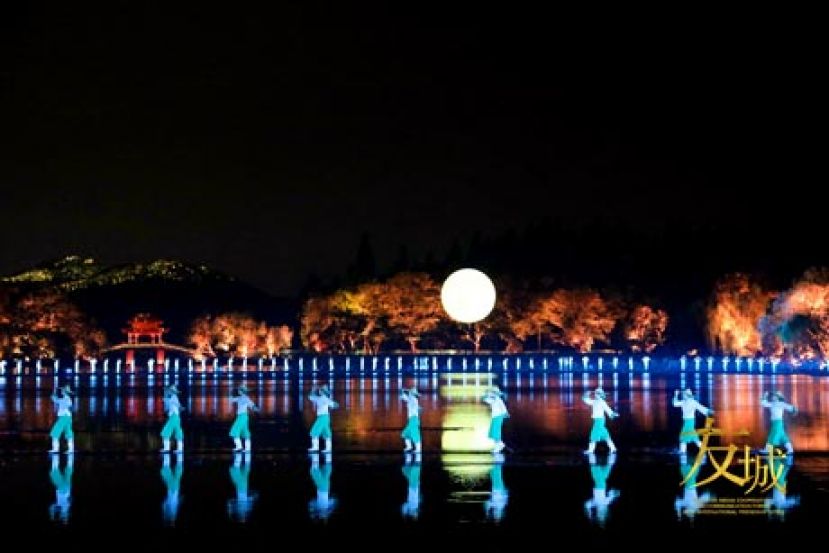 《印象&middot;西湖》展现杭州西湖景致的最美瞬间。