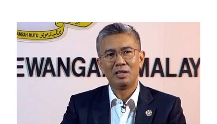 财政部长东姑扎夫鲁。