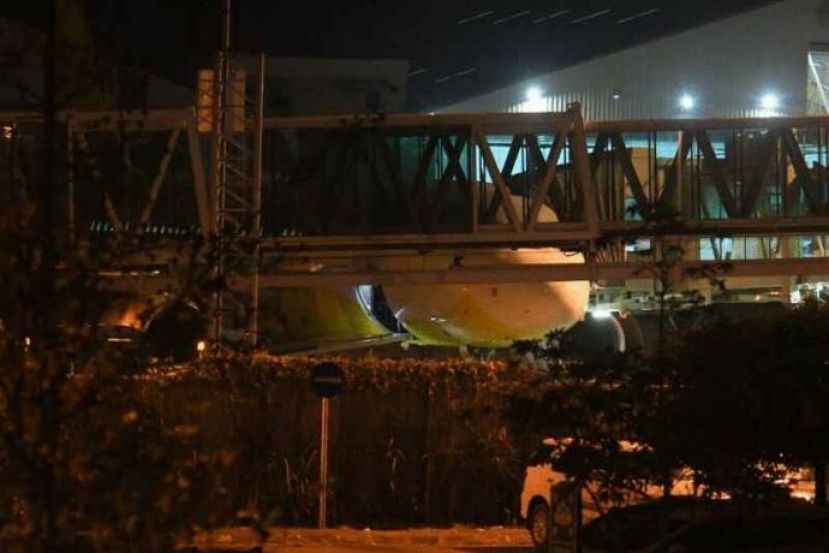 菲律宾宿雾太平洋航空公司的客机紧急迫降亚庇国际机场