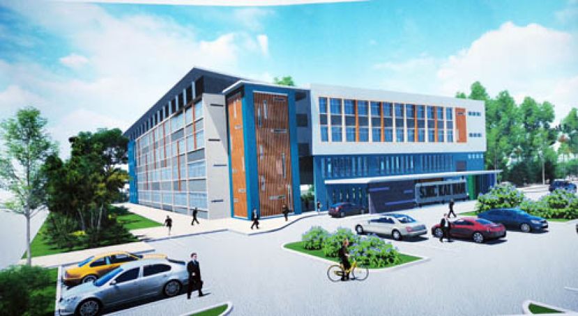 开南华小建筑物蓝图。