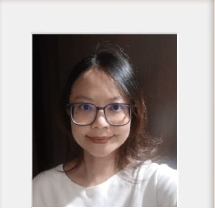 人联党朋岭支部妇女组宣教秘书许德艺。
